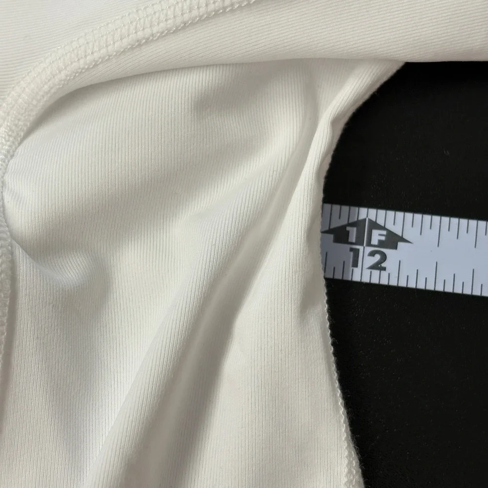 NWT Lilly Pulitzer Womens Luxletic Shorts XL White Frida Scallop Polo DressLiner - Picture 13 of 16